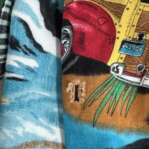 Diamond Head Sportswear Men’s Hawaiian Shirt w/ Woodies Size XXL Made In Hawaii - Picture 4 of 8